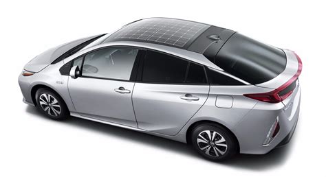 toyota prius with solar roof.